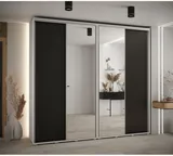 Skriňa s posuvnými dverami so zrkadlom vysoká Davos 3 260 hĺbka 45 cm