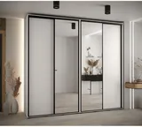 Skriňa s posuvnými dverami so zrkadlom vysoká Davos 3 260 hĺbka 45 cm