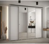 Skriňa s posuvnými dverami so zrkadlom vysoká Davos 3 260 hĺbka 45 cm