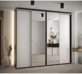 Skriňa s posuvnými dverami so zrkadlom vysoká Davos 3 260 hĺbka 45 cm