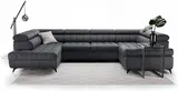 Rozkládací rohová pohovka Valoris U levá