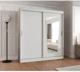 Skriňa s posuvnými dverami so zrkadlom Moka 180 cm