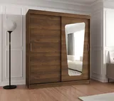 Skriňa s posuvnými dverami so zrkadlom Moka 180 cm