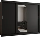 Skriňa s posuvnými dverami so zrkadlom Lucy 250 cm