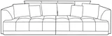 Pohovka Tiga Bigsofa