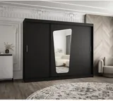 Skriňa s posuvnými dverami so zrkadlom Moka 250 cm