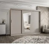 Skriňa s posuvnými dverami so zrkadlom Moka 250 cm