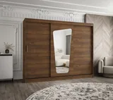 Skriňa s posuvnými dverami so zrkadlom Moka 250 cm