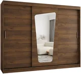 Skriňa s posuvnými dverami so zrkadlom Moka 250 cm