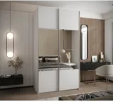 Skriňa s posuvnými dverami so zrkadlom Lux 4 130