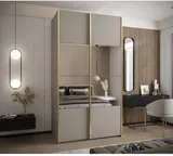 Skriňa s posuvnými dverami so zrkadlom Lux 4 130