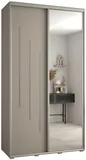 Skriňa s posuvnými dverami so zrkadlom Dakota 9 130 cm 60 cm hĺbky