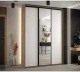 Skriňa s posuvnými dverami so zrkadlom vysoká Davos 3 170 hĺbka 45 cm