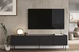 TV stolík Desin 220 cm s 2 zásuvkami