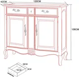 Komoda Venezia Bianco
