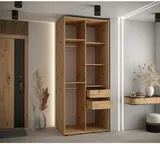 Skriňa s posuvnými dverami Davos 1 110 cm 60 cm hĺbky