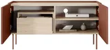 TV stolík Desin 120 cm so zásuvkou