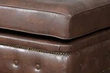 Taburet Chesterfield Oxford 75x70 cm