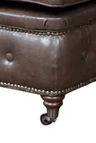 Taburet Chesterfield Oxford 75x70 cm