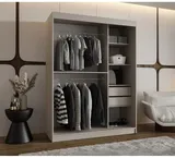 Skriňa s posuvnými dverami so zrkadlom Royal 150 cm