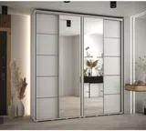 Skriňa s posuvnými dverami so zrkadlom Davos 5 220 cm 45 cm hĺbky
