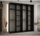 Skriňa s posuvnými dverami so zrkadlom Davos 5 220 cm 45 cm hĺbky