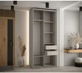Skriňa s posuvnými dverami vysoká Dakota 12 110 hĺbka 45 cm výška 235,2 cm