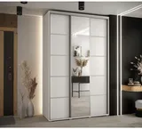 Skriňa s posuvnými dverami so zrkadlom Cannes 5 150 cm 45 cm hĺbky