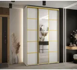 Skriňa s posuvnými dverami so zrkadlom Cannes 5 150 cm 45 cm hĺbky