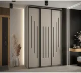 Skriňa s posuvnými dverami vysoká Dakota 8 150 hĺbka 45 cm výška 235,2 cm