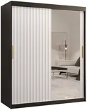 Skriňa s posuvnými dverami so zrkadlom Riflo Wave 2 150 cm