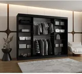 Skriňa s posuvnými dverami so zrkadlom Spoti 250 cm