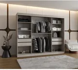 Skriňa s posuvnými dverami so zrkadlom Spoti 250 cm