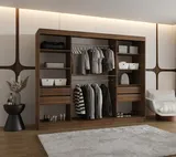 Skriňa s posuvnými dverami so zrkadlom Spoti 250 cm