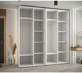 Skriňa s posuvnými dverami so zrkadlom vysoká Davos 3 220 hĺbka 60 cm