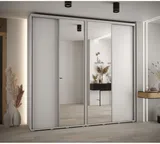 Skriňa s posuvnými dverami so zrkadlom vysoká Davos 3 250 hĺbka 45 cm