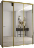 Skriňa s posuvnými dverami so zrkadlom Dakota 2 190 cm 45 cm hĺbky