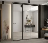 Skriňa s posuvnými dverami so zrkadlom Dakota 2 190 cm 45 cm hĺbky