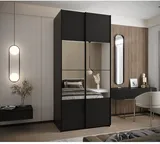 Skriňa s posuvnými dverami so zrkadlom Lux 4 120
