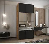 Skriňa s posuvnými dverami so zrkadlom Lux 4 120
