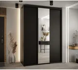 Skriňa s posuvnými dverami so zrkadlom vysoká Davos 3 170 hĺbka 60 cm