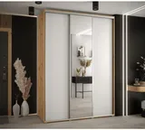 Skriňa s posuvnými dverami so zrkadlom vysoká Davos 3 170 hĺbka 60 cm