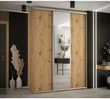 Skriňa s posuvnými dverami so zrkadlom vysoká Davos 3 170 hĺbka 60 cm