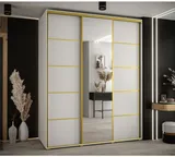 Skriňa s posuvnými dverami so zrkadlom Cannes 5 200 cm 60 cm hĺbky