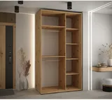 Skriňa s posuvnými dverami Lanko 1 140 cm 60 cm hĺbky