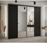 Skriňa s posuvnými dverami so zrkadlom vysoká Davos 3 270 hĺbka 60 cm