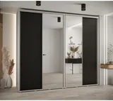 Skriňa s posuvnými dverami so zrkadlom vysoká Davos 3 270 hĺbka 60 cm