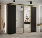 Skriňa s posuvnými dverami so zrkadlom vysoká Davos 3 270 hĺbka 60 cm