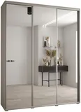 Skriňa s posuvnými dverami so zrkadlom Dakota 2 200 cm 45 cm hĺbky