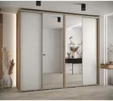 Skriňa s posuvnými dverami so zrkadlom vysoká Davos 3 270 hĺbka 60 cm
